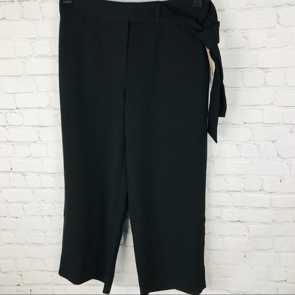 NWT Rachel Roy Waist Tie Crop Trousers - Picture 3 of 8